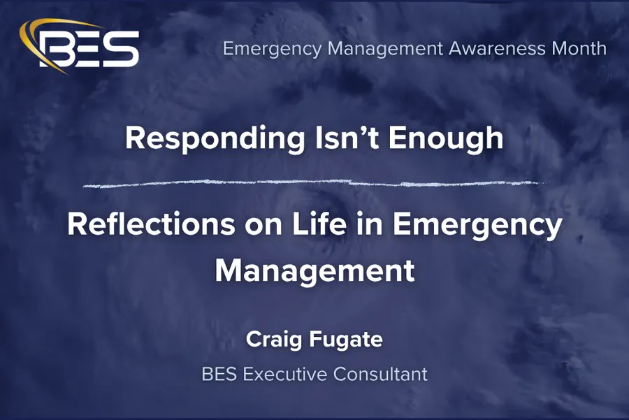 Campaign graphic: Responding Isn't Enough, by Craig Fugate